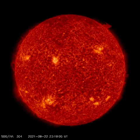 Image of Sun's transition region