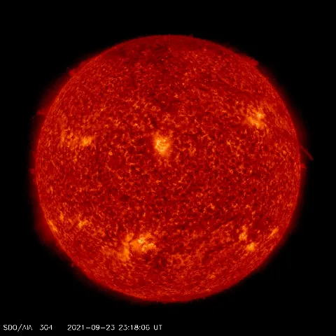 Image of Sun's transition region