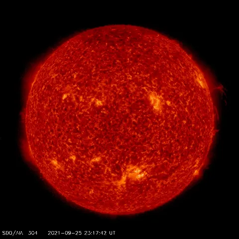 Image of Sun's transition region