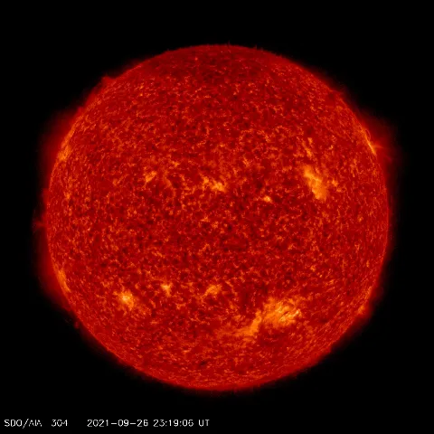 Image of Sun's transition region