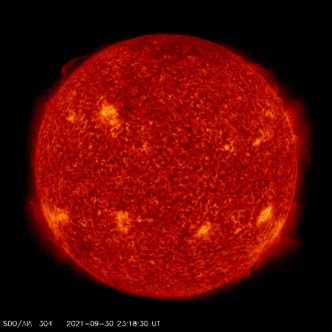 Image of Sun's transition region