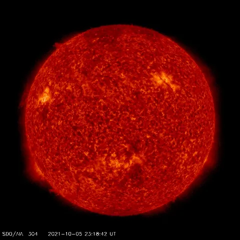 Image of Sun's transition region