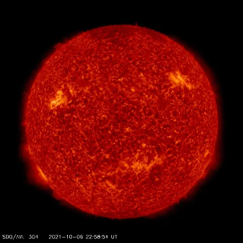 Image of Sun's transition region