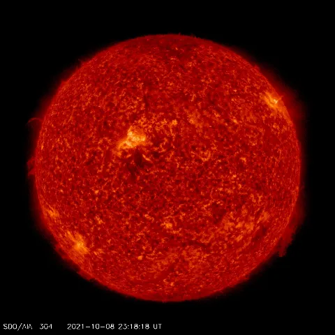 Image of Sun's transition region