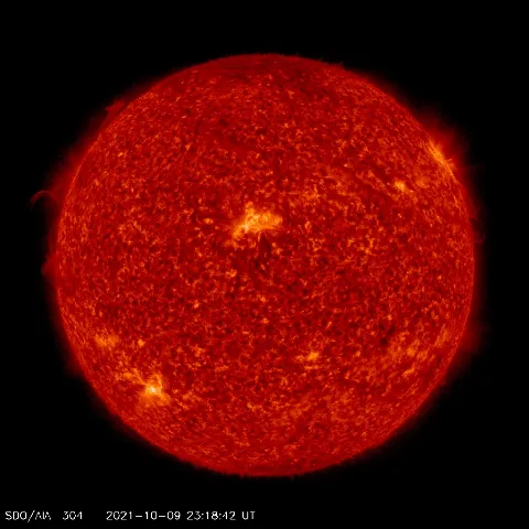 Image of Sun's transition region