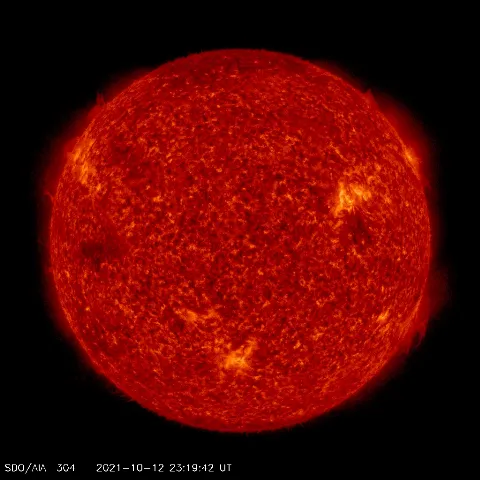 Image of Sun's transition region