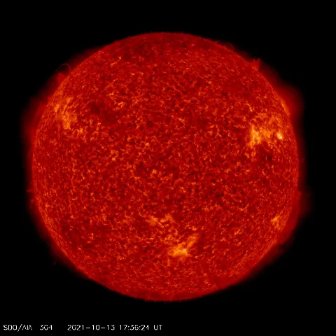 Image of Sun's transition region