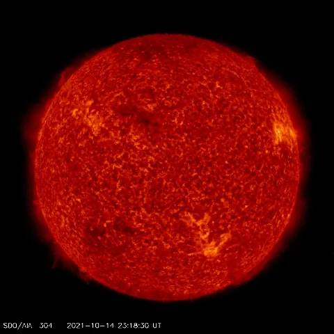 Image of Sun's transition region