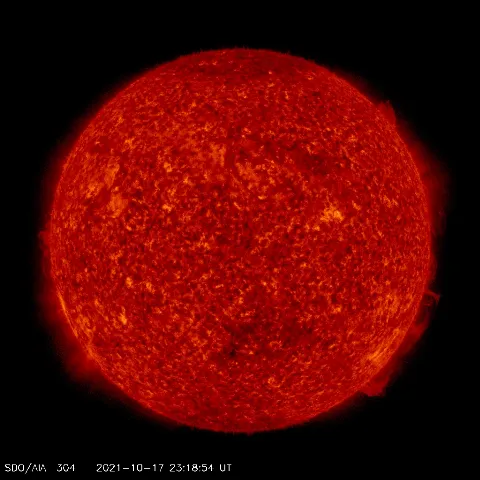 Image of Sun's transition region