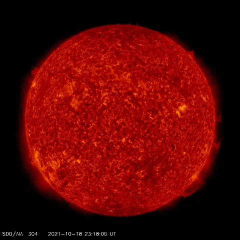 Image of Sun's transition region