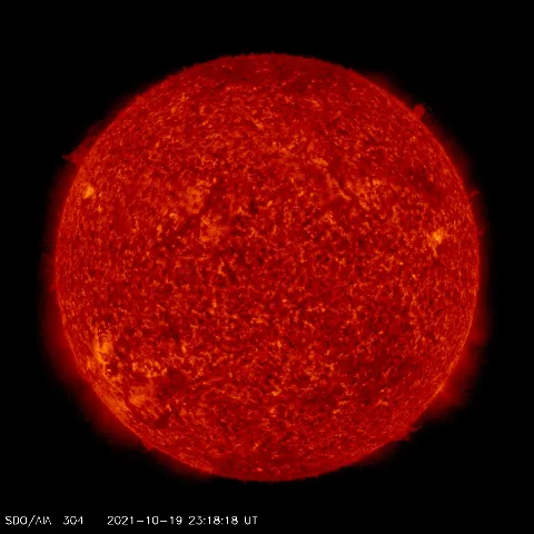 Image of Sun's transition region