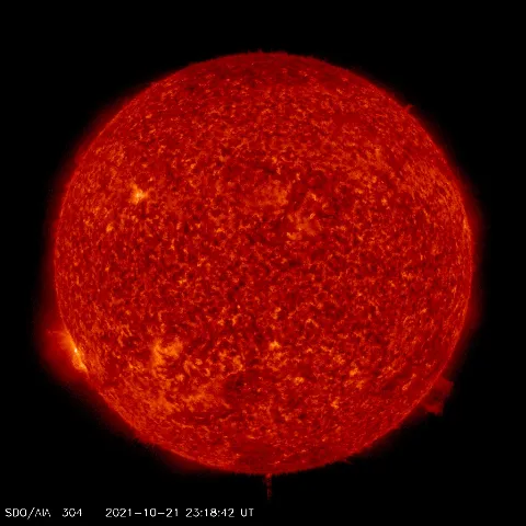 Image of Sun's transition region