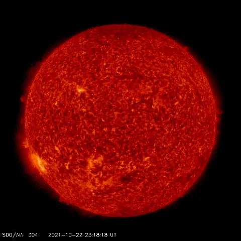 Image of Sun's transition region