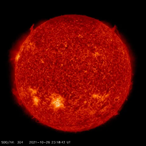 Image of Sun's transition region