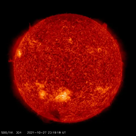 Image of Sun's transition region