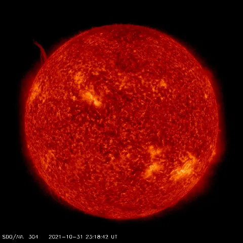 Image of Sun's transition region