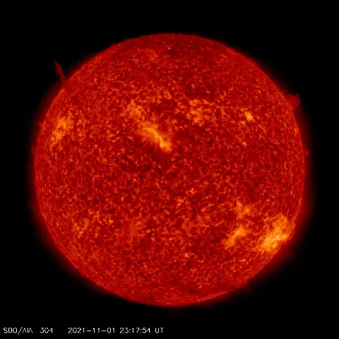 Image of Sun's transition region