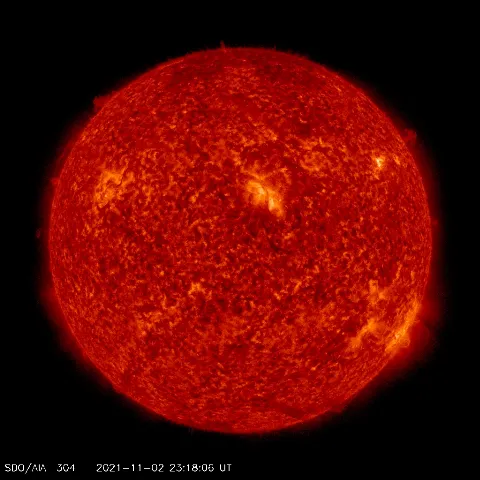 Image of Sun's transition region