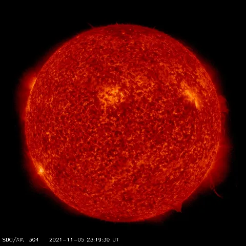 Image of Sun's transition region