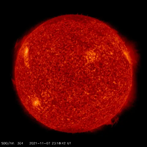 Image of Sun's transition region