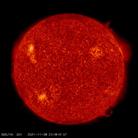 Image of Sun's transition region