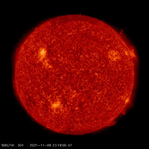 Image of Sun's transition region