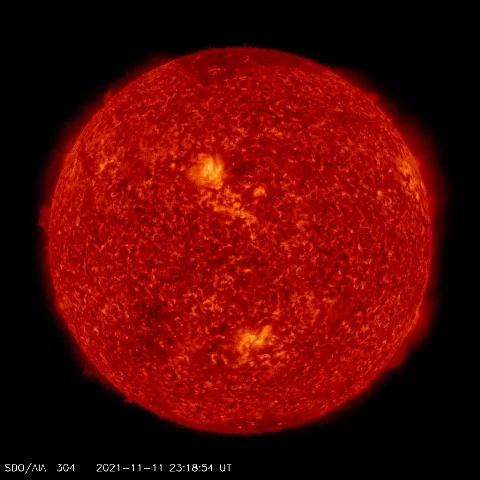 Image of Sun's transition region