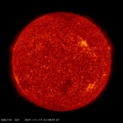 Image of Sun's transition region