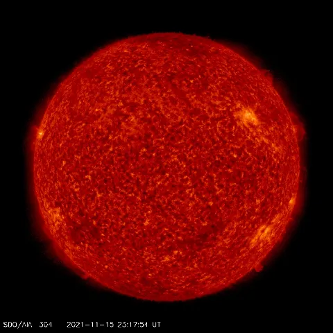 Image of Sun's transition region