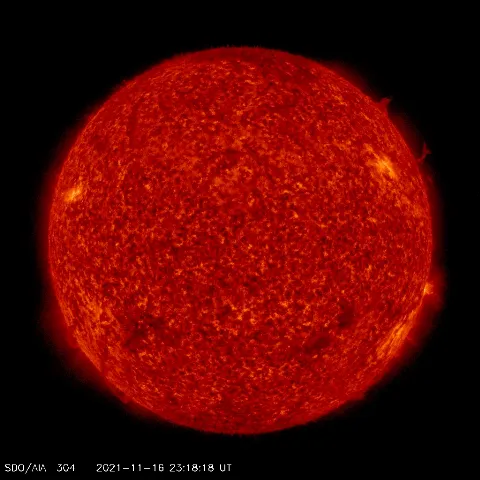 Image of Sun's transition region