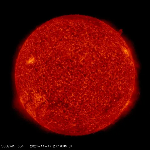 Image of Sun's transition region