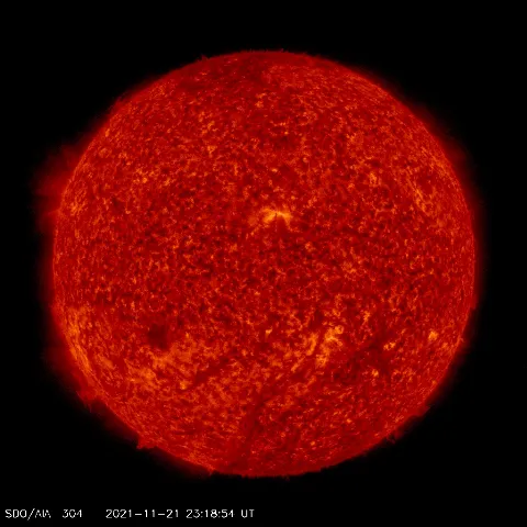 Image of Sun's transition region