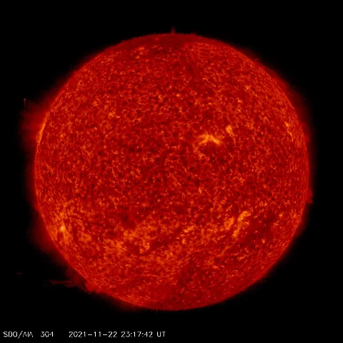 Image of Sun's transition region