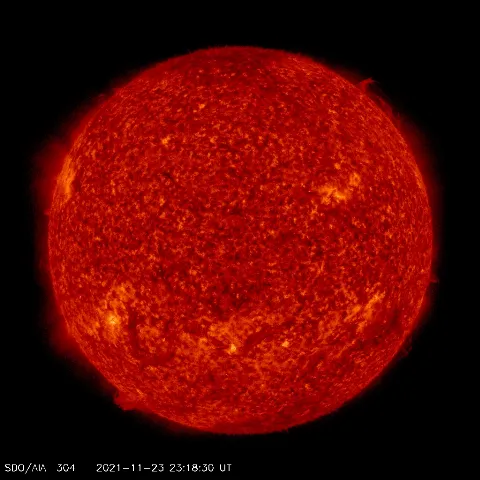 Image of Sun's transition region