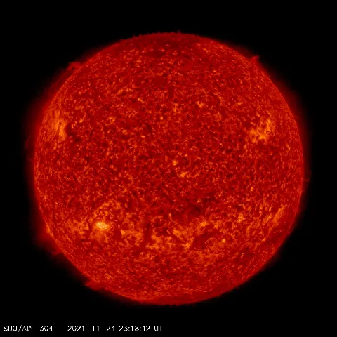 Image of Sun's transition region