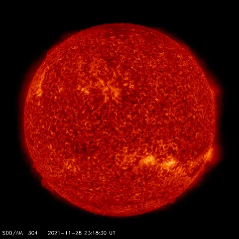 Image of Sun's transition region