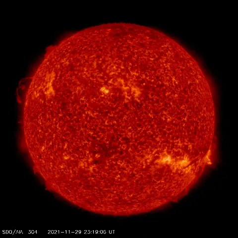 Image of Sun's transition region