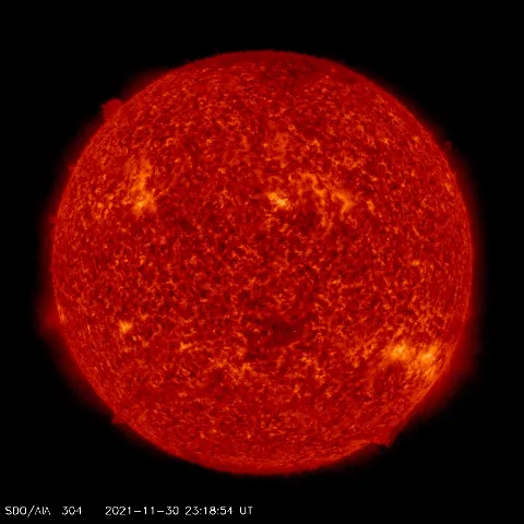 Image of Sun's transition region