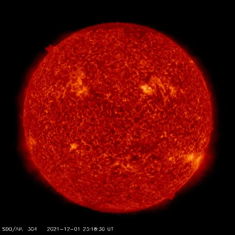 Image of Sun's transition region