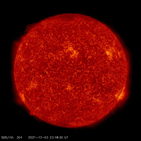 Image of Sun's transition region