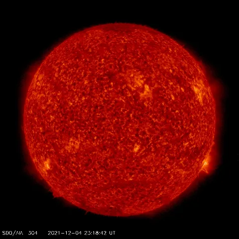 Image of Sun's transition region