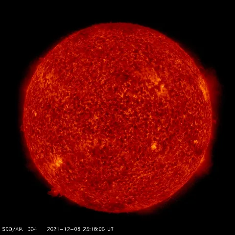 Image of Sun's transition region