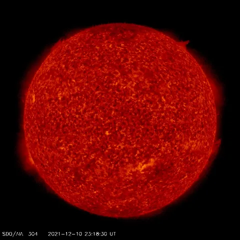 Image of Sun's transition region