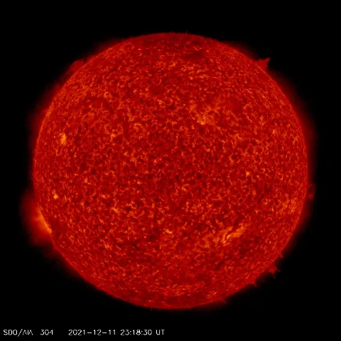 Image of Sun's transition region