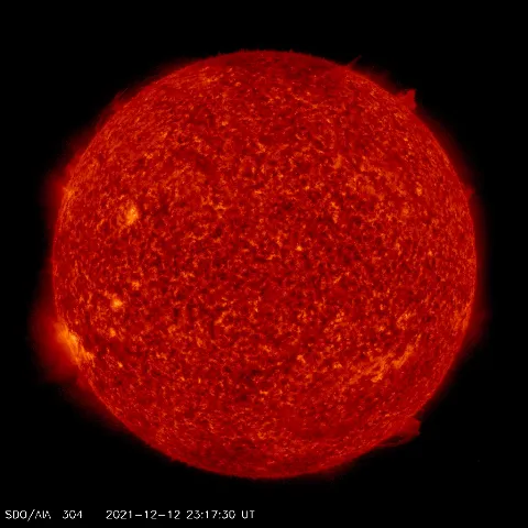 Image of Sun's transition region