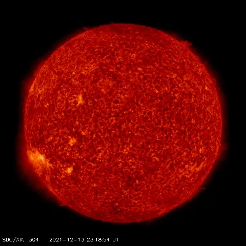 Image of Sun's transition region