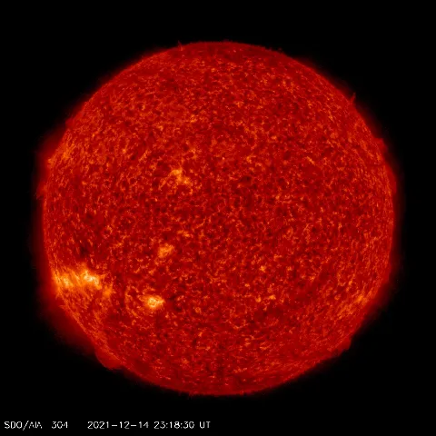 Image of Sun's transition region