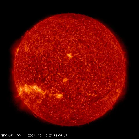 Image of Sun's transition region