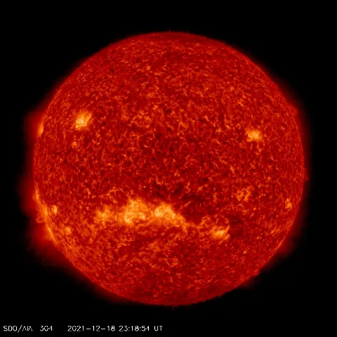 Image of Sun's transition region