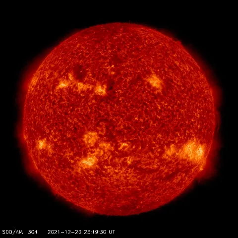 Image of Sun's transition region